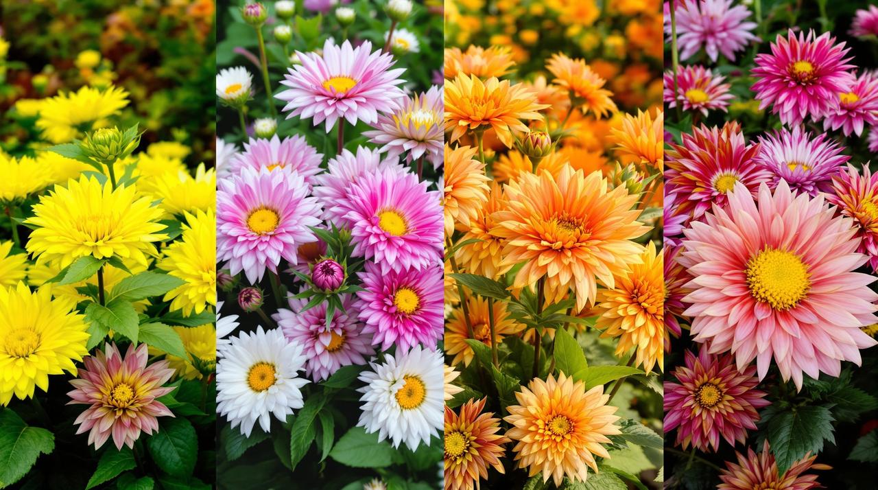 驰策影院 - 菊花园四季：延时摄影记录花开花落